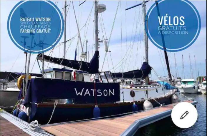 Bateau Watson Accueillant & Chaleureux Hotel Ouistreham Exterior foto